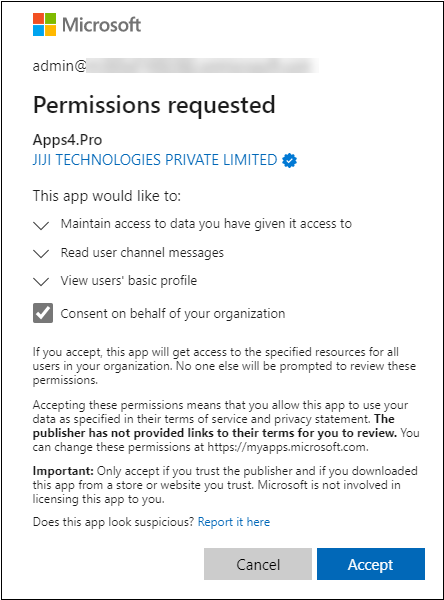 Teams Permission