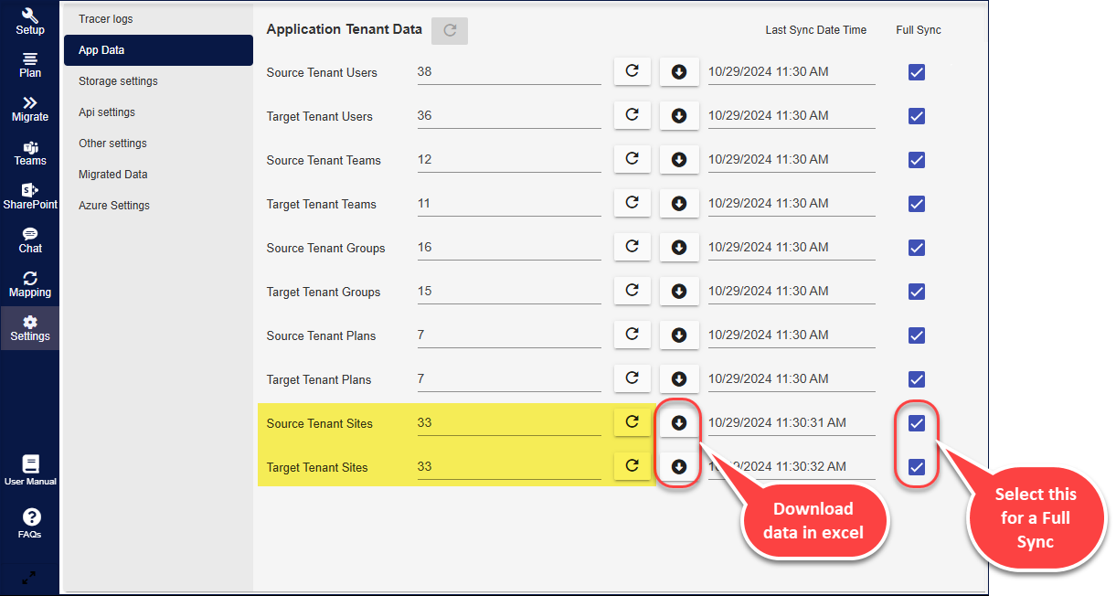 Refresh SharePoint Data